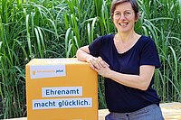 Anne-Kathrin Gericke als Ansprechpartnerin für Mittelsachsen
