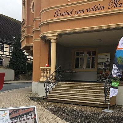 ehemaliger Gasthof „Zum Wilden Mann“ in Ostrau